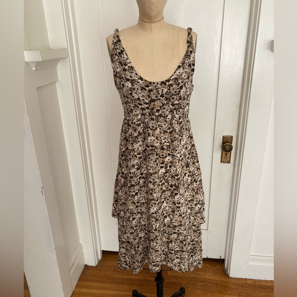 Floral Banana Republic dress